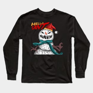 Hello Santa Long Sleeve T-Shirt